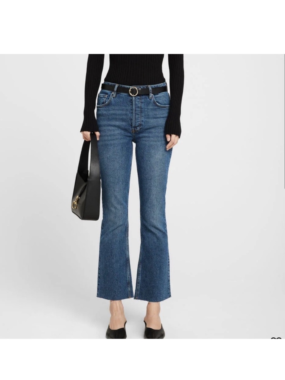 Anine Bing Lara Jean Mid Indigo Size 30
